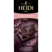 《赫蒂Heidi》喜瑪拉雅鹽黑巧克力 80g(到期日2024/11/12)