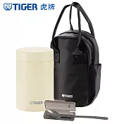 TIGER 虎牌 750cc不鏽鋼真空食物罐MCJ-A075_e白色