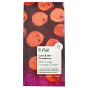 Vivani有機70%黑巧克力片-蔓越莓(100g)