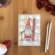 【英國Little Difference】聖誕節系列 Santa Skis（100%環保紙質）