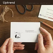 Uptrend 可愛插圖萬用卡│BE FELT WITH HEART(2入組)