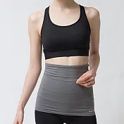 VENEX 暖體腰圍L-XL棕炭灰