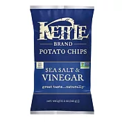 美國【Kettle®】 K董-薄切洋芋片-海鹽油醋口味(142g)