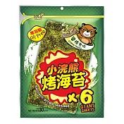 【小浣熊】 零油脂烤海苔50g(醬燒原味)