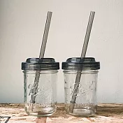 BALL梅森罐 雙人搖飲組-16oz 寬口
