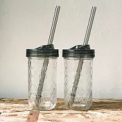 BALL梅森罐 雙人搖飲組-12oz 窄口