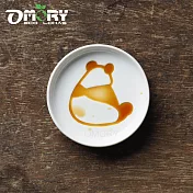 【OMORY】日式陶瓷熊貓醬油碟-A款