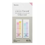 【Kanmido】coco fusen攜帶型便利貼S號 ‧粉黃/藍紫