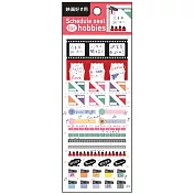 【WORLD CRAFT】興趣別手帳貼紙 ‧電影咖專用