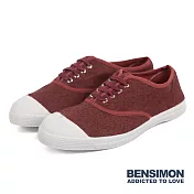 BENSIMON 法國國民鞋 季節限定 (女) - 防潑水羊毛綁帶款 Rust 746EU36Rust