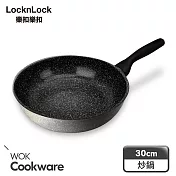 【樂扣樂扣】火山岩系列。鈦耐刮不沾炒鍋 30CM
