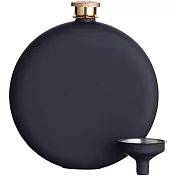 《KitchenCraft》漏斗+霧面隨行酒瓶(350ml)