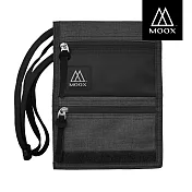 【穆克斯MOOX】 O9SBL 輕量旅行收納包石墨黑