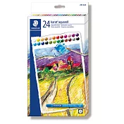 【STAEDTLER 施德樓】MS223 水性蠟筆24色組