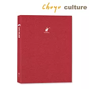 珠友 A4/13K資料本/文件夾/資料簿/檔案本/30入/ReindeerB紅