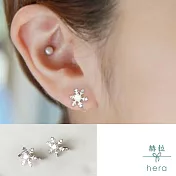 【Hera】赫拉 雪花鋯石無痛無耳洞耳夾