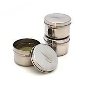 美國U Konserve 全不鏽鋼醬料盒 (三入組)