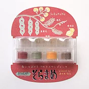 【Tsukineko 月貓】豆子布用4色印台 茶花