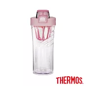 【THERMOS膳魔師】Tritan搖搖杯 710ml 玫瑰粉色(TP4086-RS)