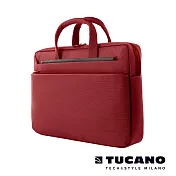 TUCANO WORK_OUT III 時尚亮彩薄型側背包MB 13.3吋-酒紅