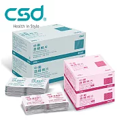 【中衛】酒精棉片- 網孔型(綠) 2盒入 + 加厚型(紅) 2盒入