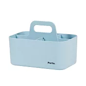 【SYSMAX】Porta 手提可推疊收納盒-薄荷藍(小)