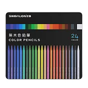 【雄獅】24色無木色鉛筆