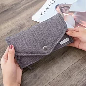 旅行防盜刷時尚卡包深灰色