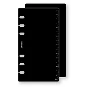 Raymay Davinci  聖經尺寸 防紙捲 保護隱私 黑色PP卡