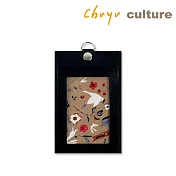 珠友  漾彩小鏡子(直式)識別證套/萬用票夾/出入証套/工作證套C黑