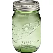 美國 Ball Mason Jars Heritage 綠 16oz (標準口徑)