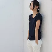 現貨｜旅途原品_千晴_原創設計合身百搭基礎T S-XL　M深藍