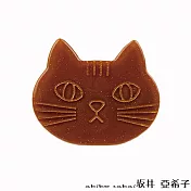 『坂井.亞希子 』瀏海喵星人髮夾 -咖啡色