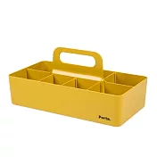 【SYSMAX】Porta 手提可推疊收納盒-鵝黃色(大)