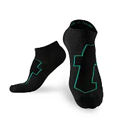 【Titan】太肯生活運動襪M黑/綠