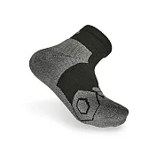 【Titan】太肯專業籃球襪L黑/灰