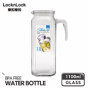 【樂扣樂扣】玻璃方形冷水壺/把手/1.1L