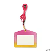 【HIGHTIDE】雲彩漸層識別證卡套 ‧桃黃