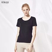 【ST.MALO】台灣製吸排女上衣-1837WT-M永夜黑