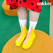 【sokker®】香沫啤酒4分之3襪
