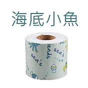【E.dot】雙倍長防霉吸水廚衛靜電貼8*280cm海底小魚