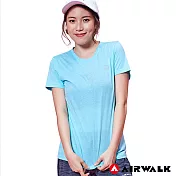 【AIRWALK】女款短TXL淺藍
