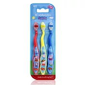 進口Peppa Pig 三入兒童牙刷(軟毛/適5歲以上)