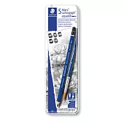 【STAEDTLER 施德樓】頂級水性藍桿鉛筆6入