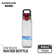 【樂扣樂扣】彈蓋手提水壺/830ML/黑