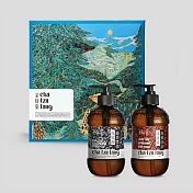 【茶籽堂】錦葵&荷葉-豐盈柔嫩髮身雙入組-禮盒