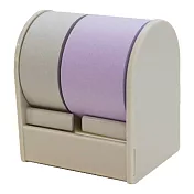 【Print Inform】ROLF 自由撕貼便利貼捲Dio雙色式 ‧紫色組(白座)