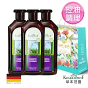 德國草本莊園 迷迭香調理洗髮精 超值禮袋組(500ml*3)