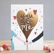 【LOUISE TILER】You and me heart 萬用卡 ＃愛情 ＃英國進口 ＃HH002