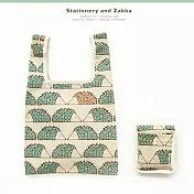 easygoing 購物袋(餅乾口袋好收納)‧綠刺蝟